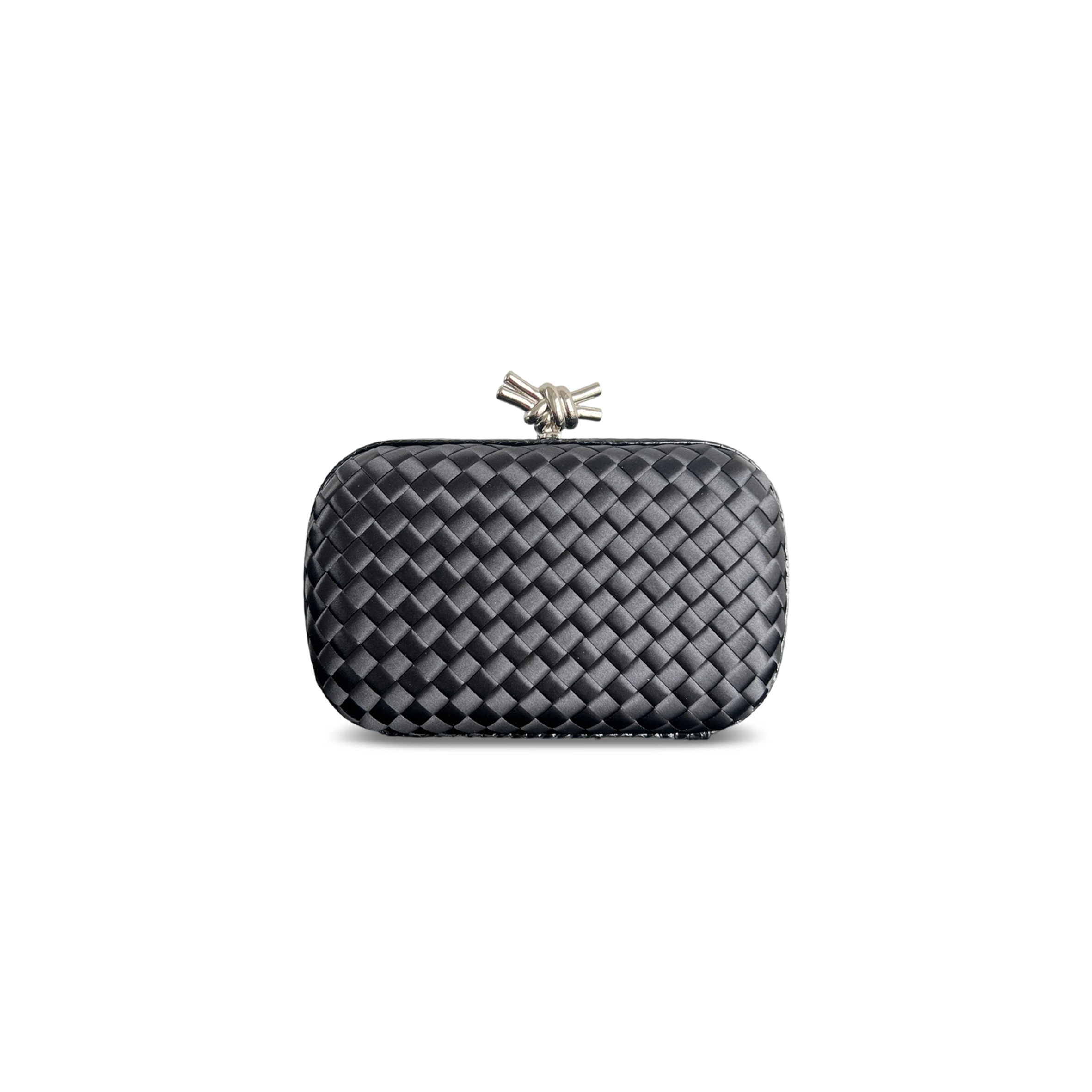 BOTTEGA VENETA KNOT SATIN 717622 (20*12*5.5cm)